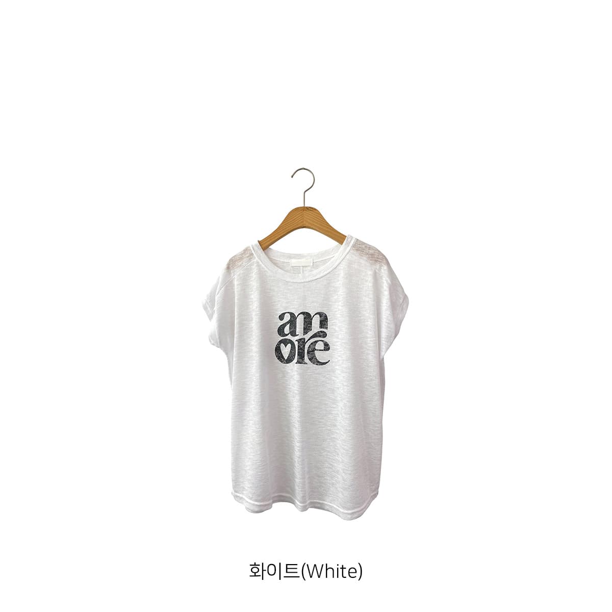 Skin Cap Sleeve ( New Summer Short Sleeve Cap Sleeve See-through Sleeveless Top ) - 이미지 12