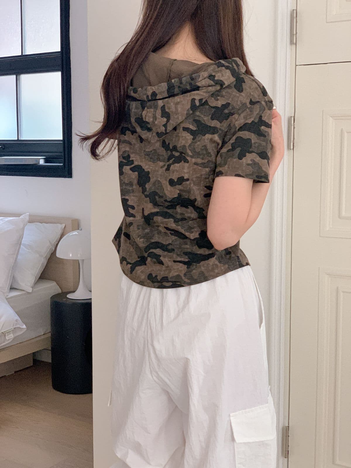 80691 Military Hood Top - 이미지 10