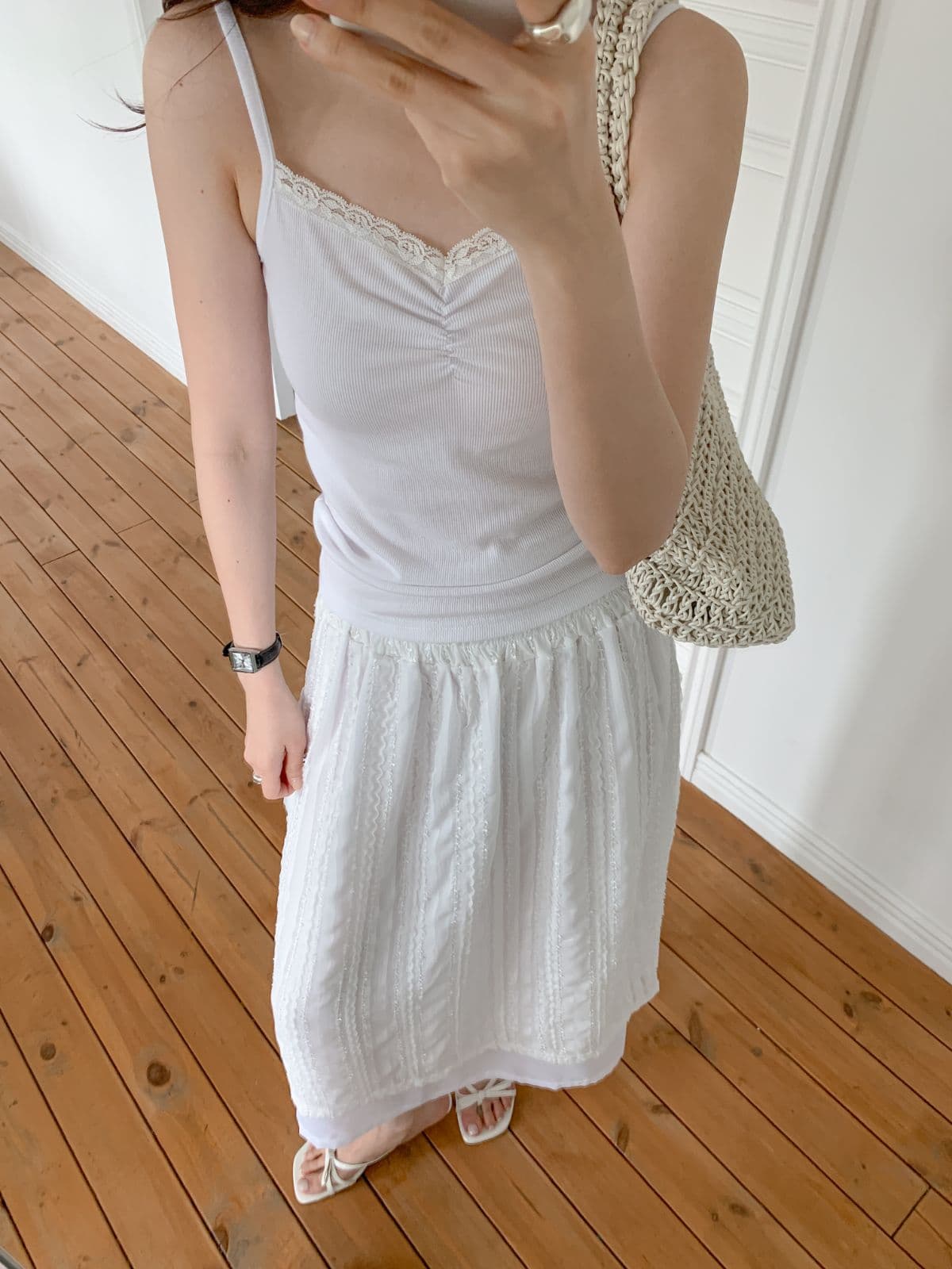 Coordi Lace Sleeveless - 이미지 5