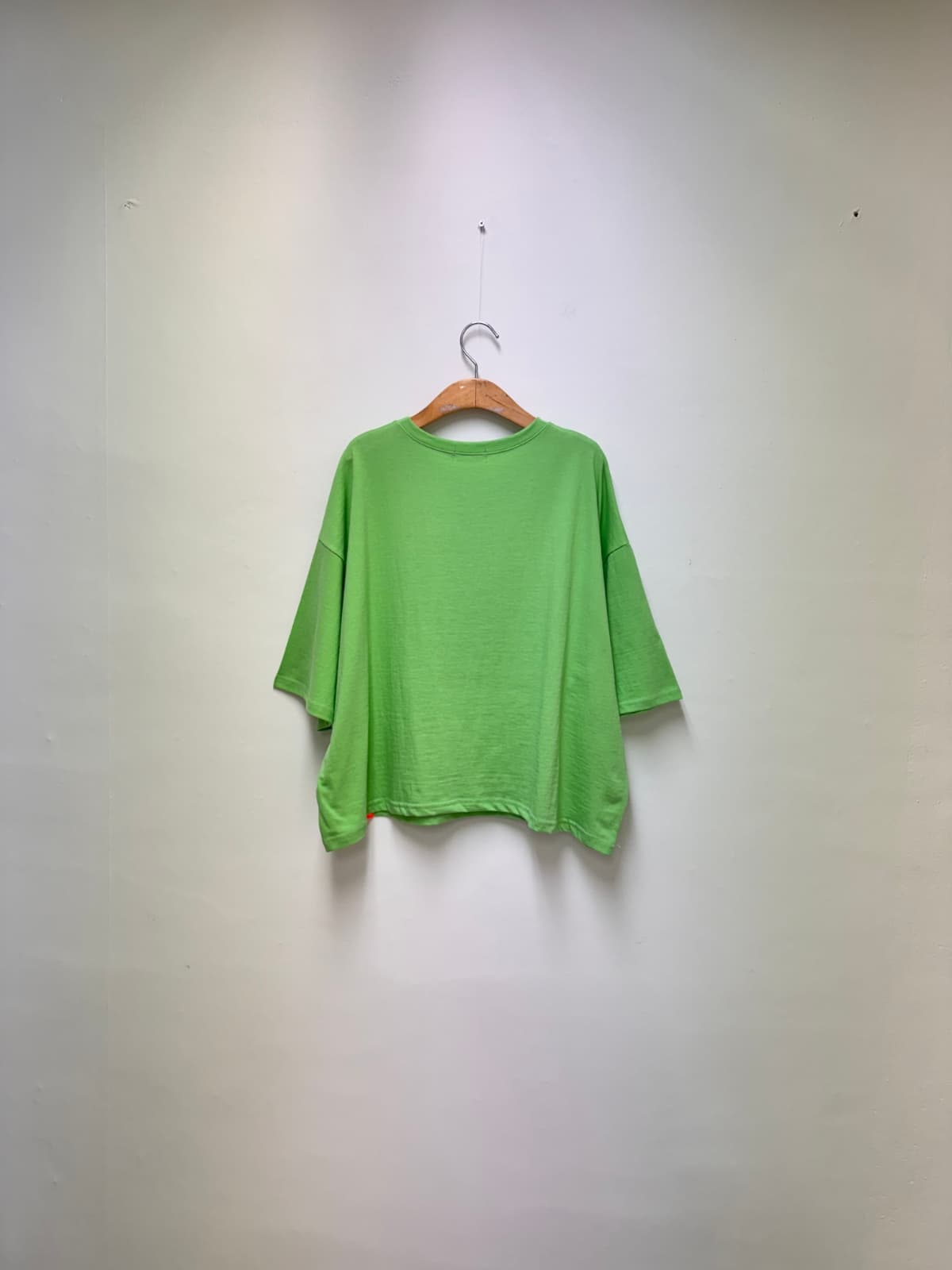Lush Fluorescent Label Tee (Cotton Boxy Tee, Printed Tee, Casual Tee) - 이미지 13