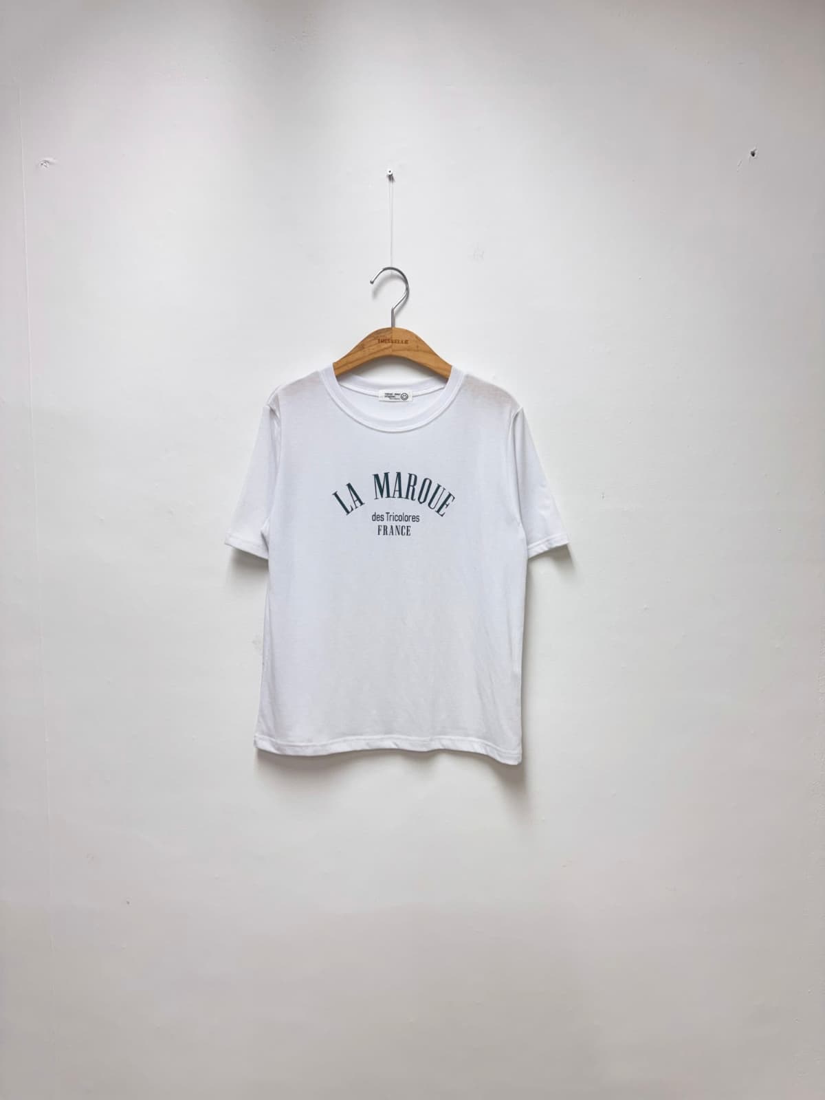 Markti (Inner short-sleeve basic tee, domestic printed tee, round neck) - 이미지 4