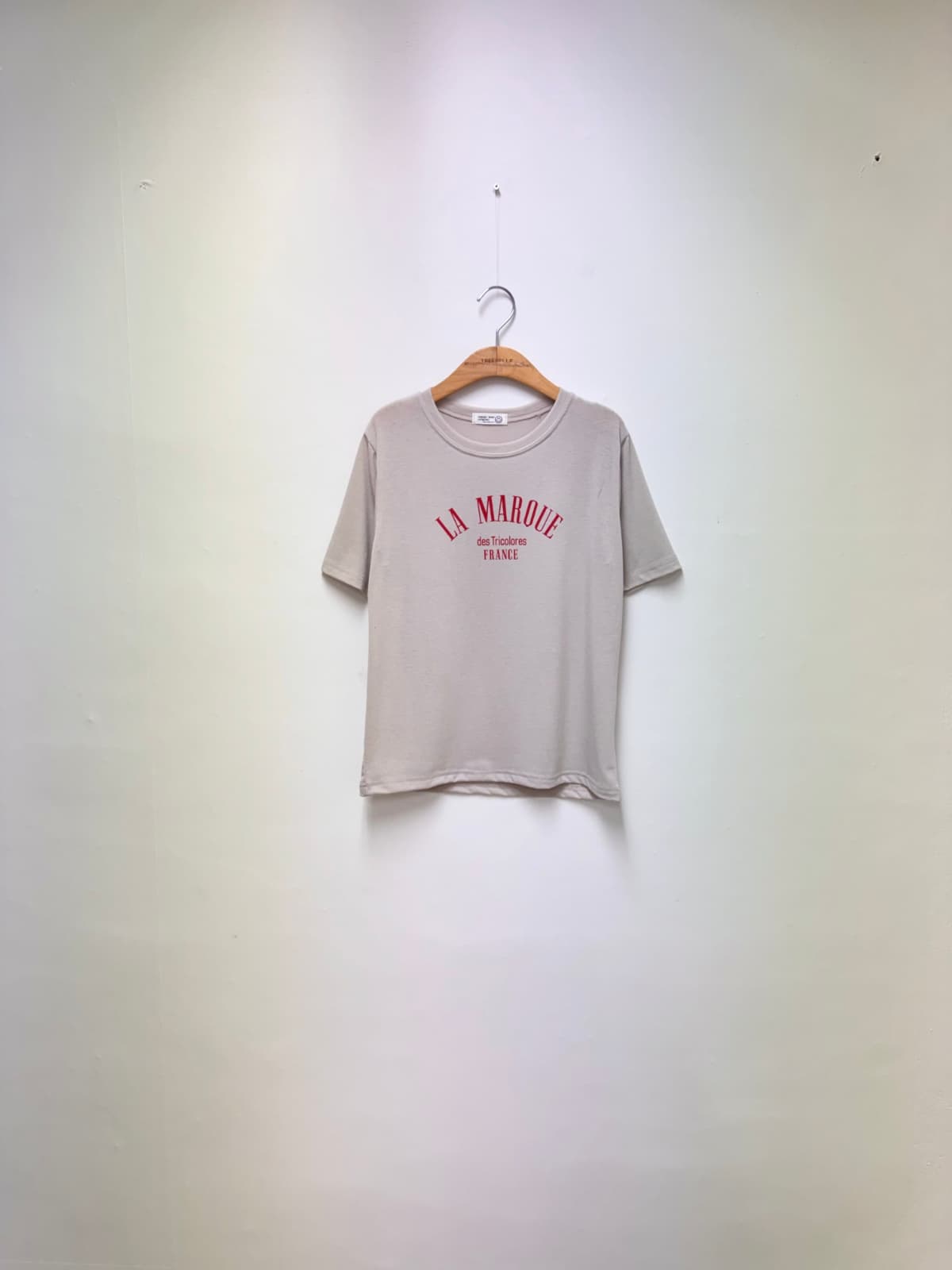 Markti (Inner short-sleeve basic tee, domestic printed tee, round neck) - 이미지 6