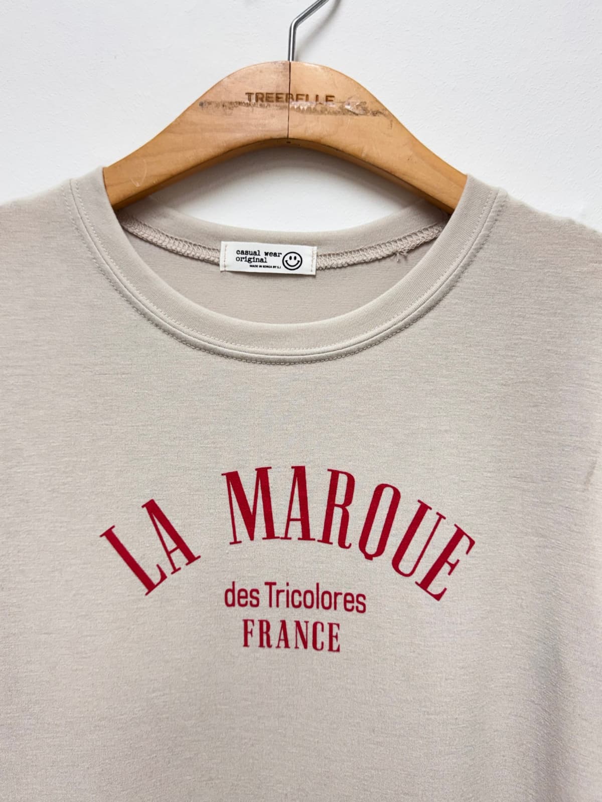 Markti (Inner short-sleeve basic tee, domestic printed tee, round neck) - 이미지 8