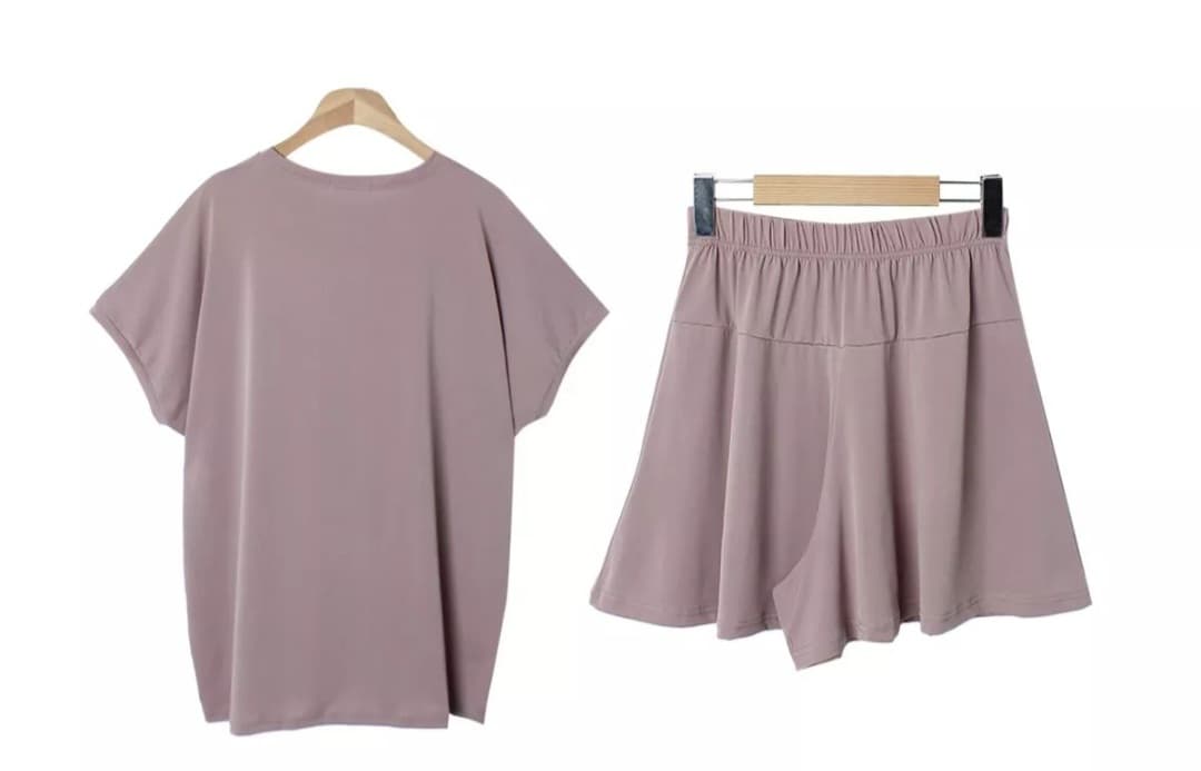 Flowy Skirt-Pants Set (Stretch Set Casual) - 이미지 8
