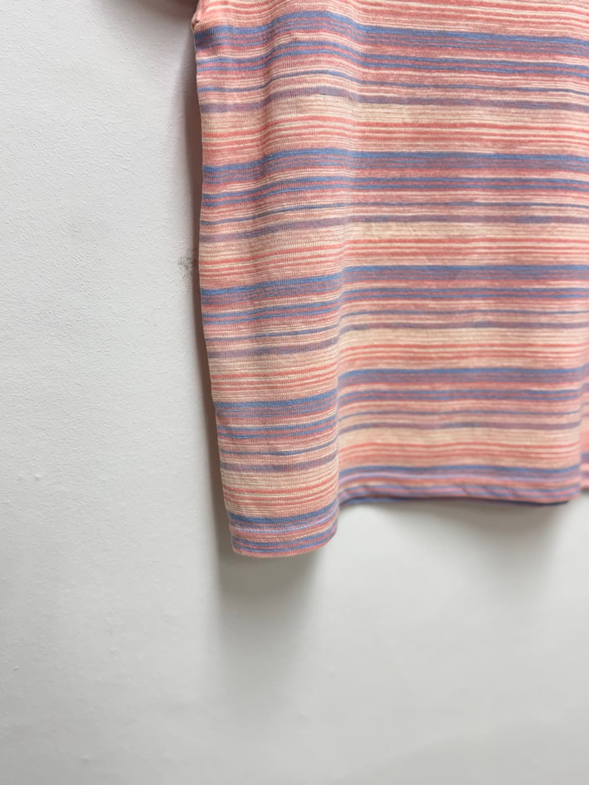 Music Striped T-shirt (Big Size Striped Short Sleeve) - 이미지 13