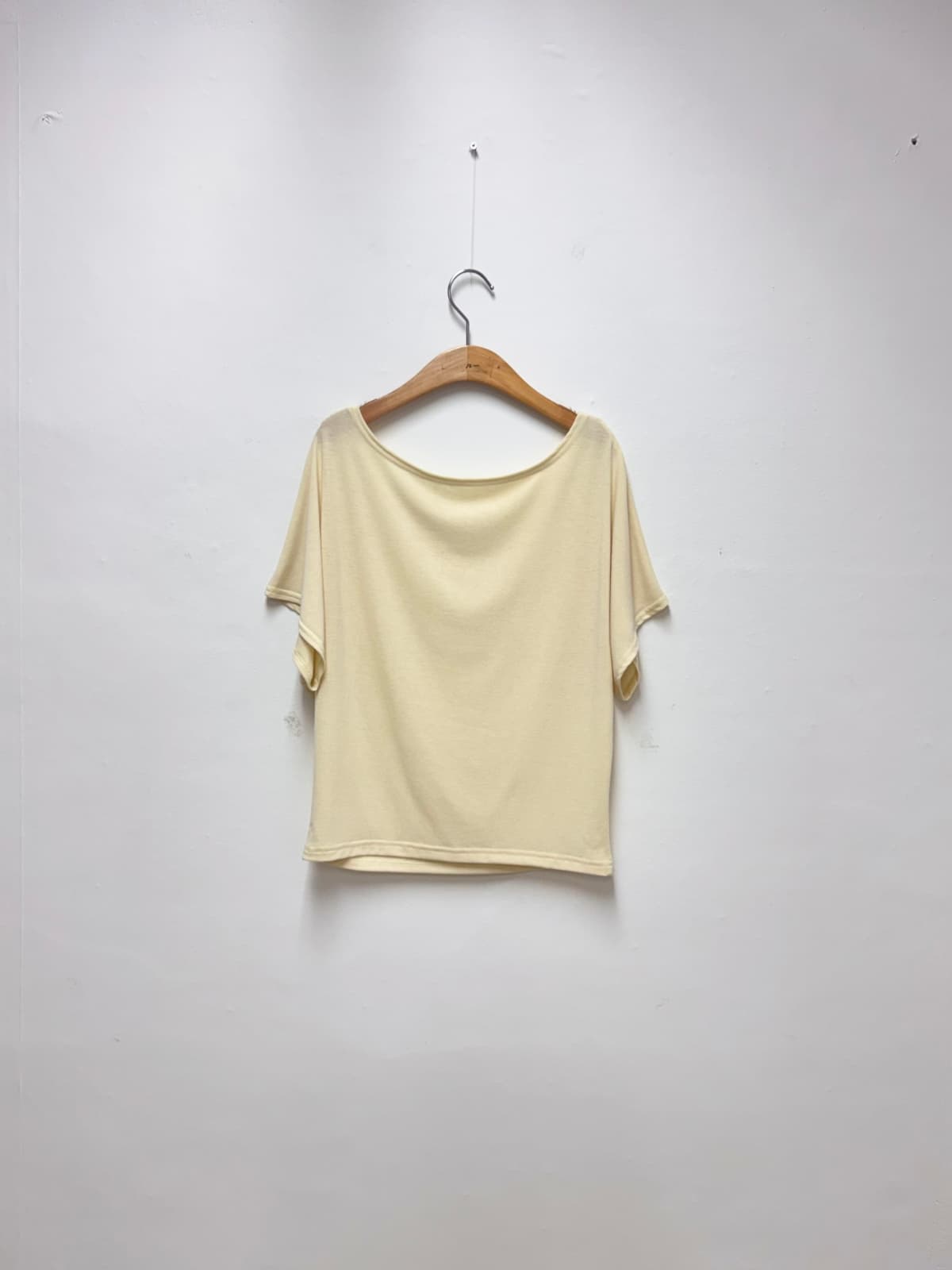 Bright Shoulder T-shirt (Drop Shoulder Round Neck Tee - 이미지 8