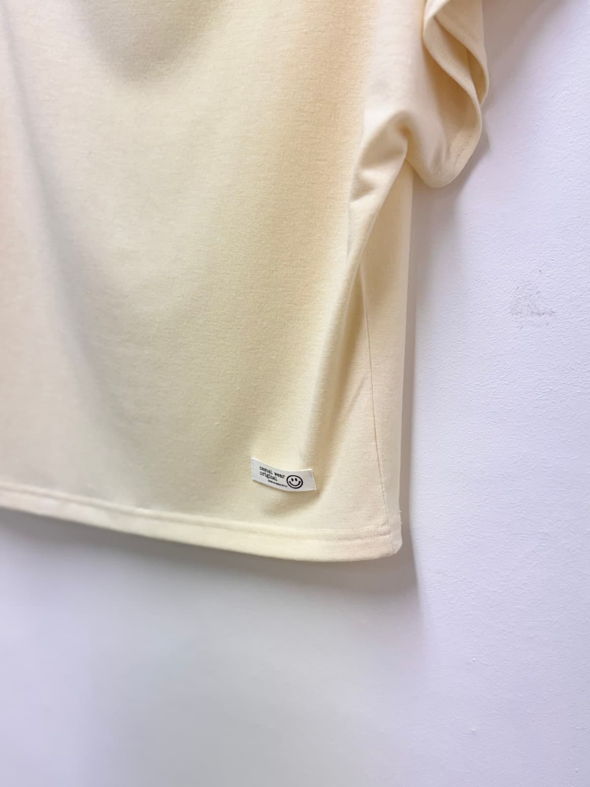 Bright Shoulder T-shirt (Drop Shoulder Round Neck Tee - 이미지 12
