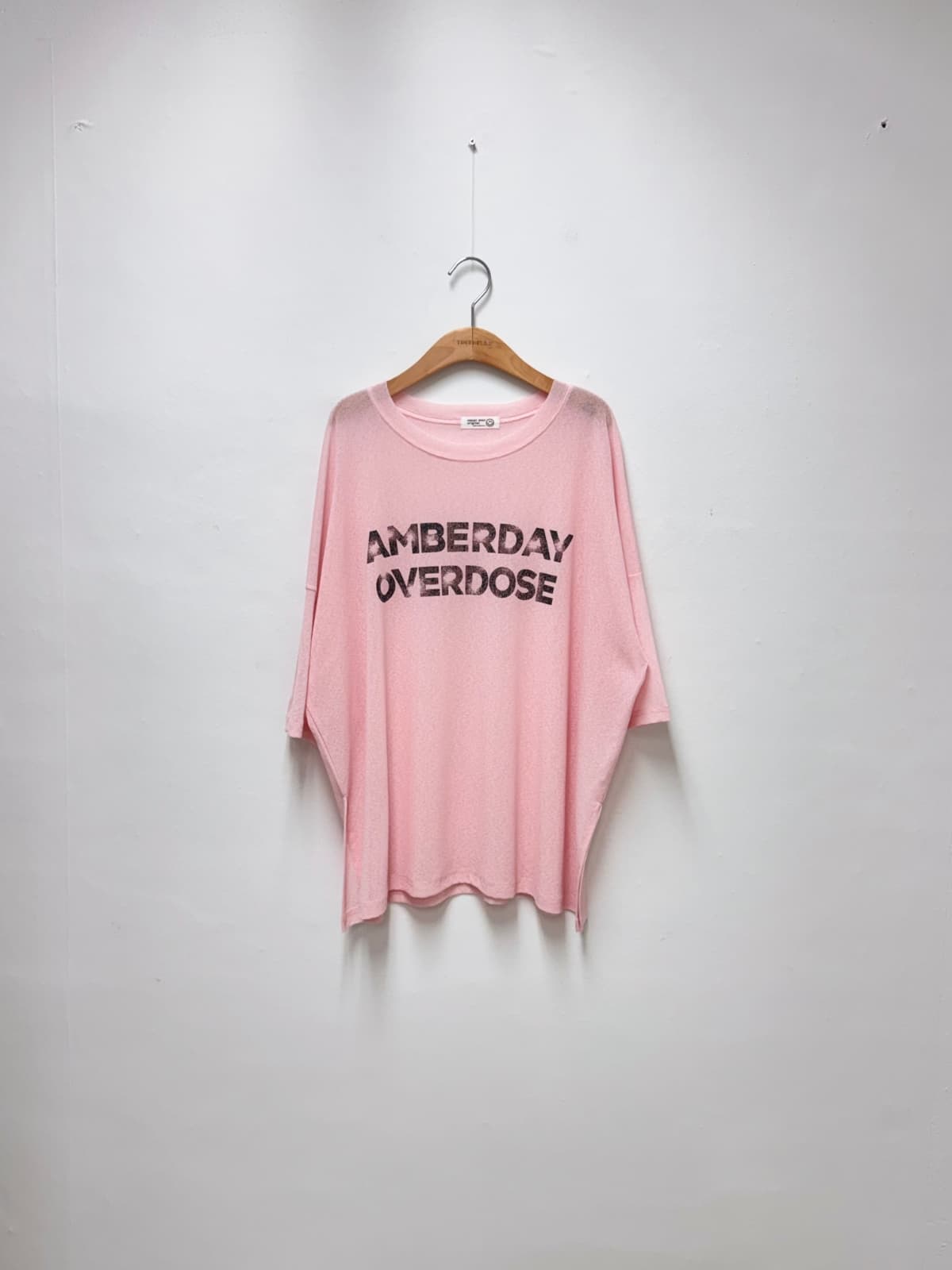 Amber Day T-shirt (See-through oversized boxy tee) - 이미지 7
