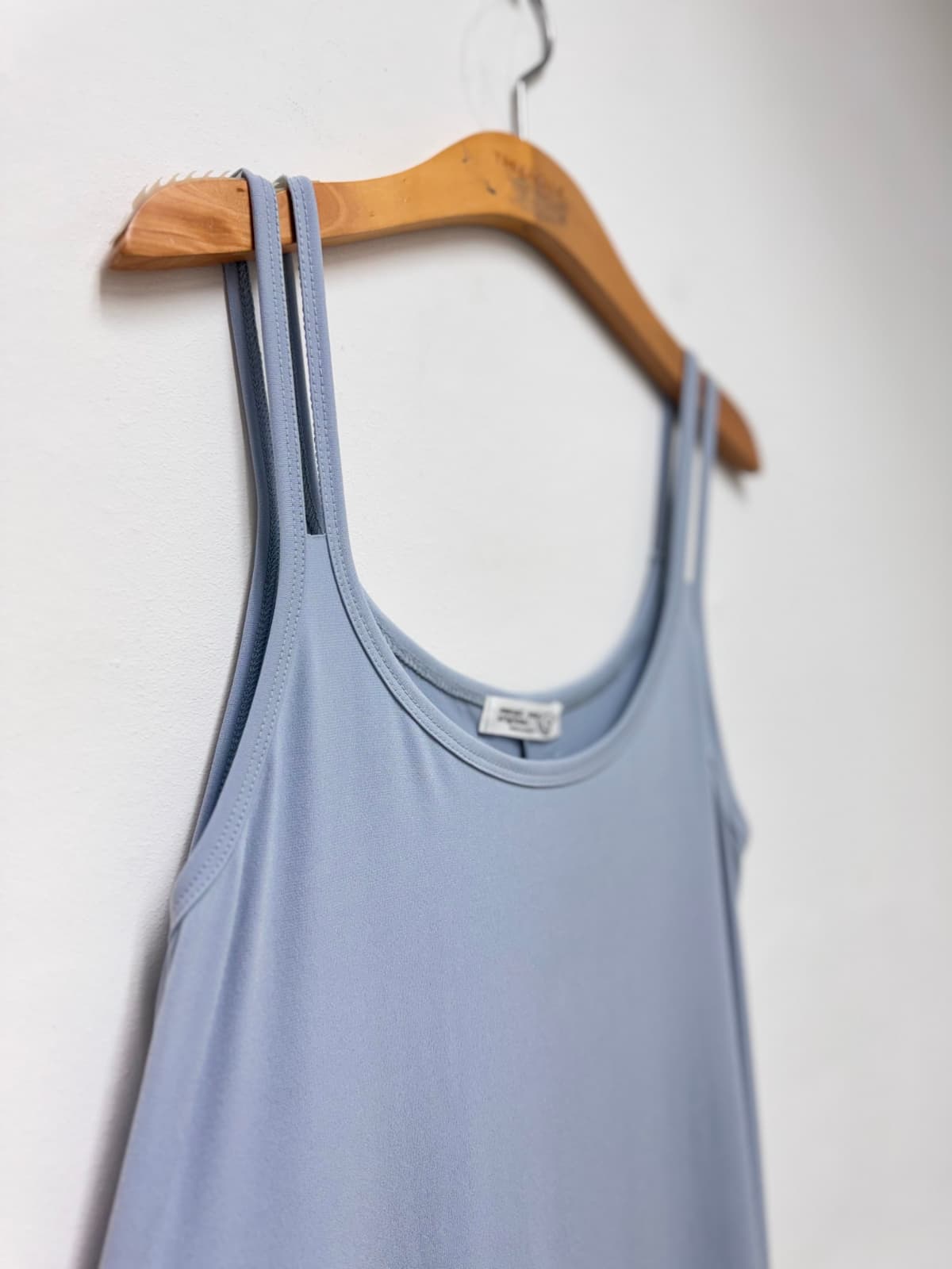 Two-striped sleeveless dress (flowy spandex sleeveless dress) - 이미지 7