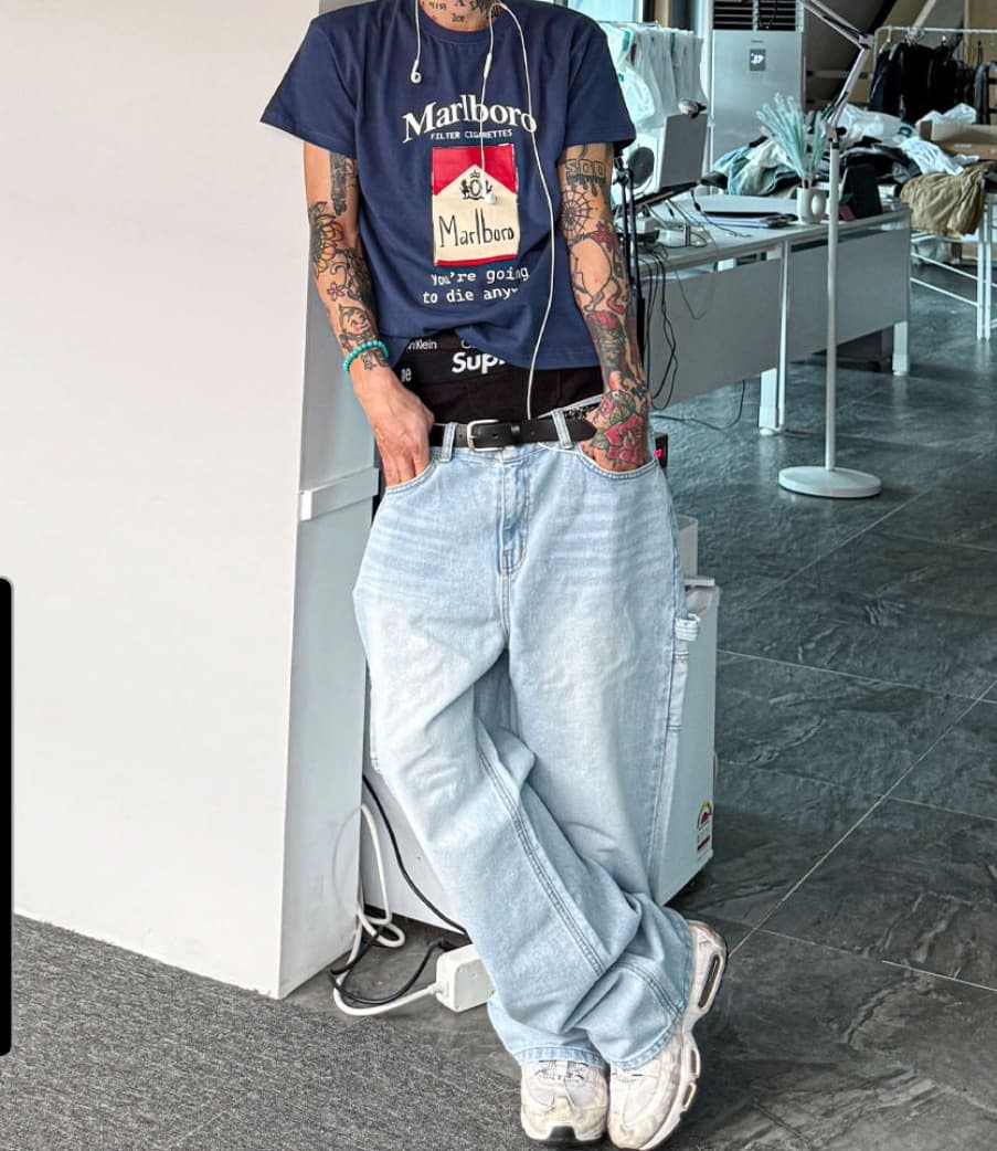 No. 806 Carpenter Wide Jeans - 이미지 11