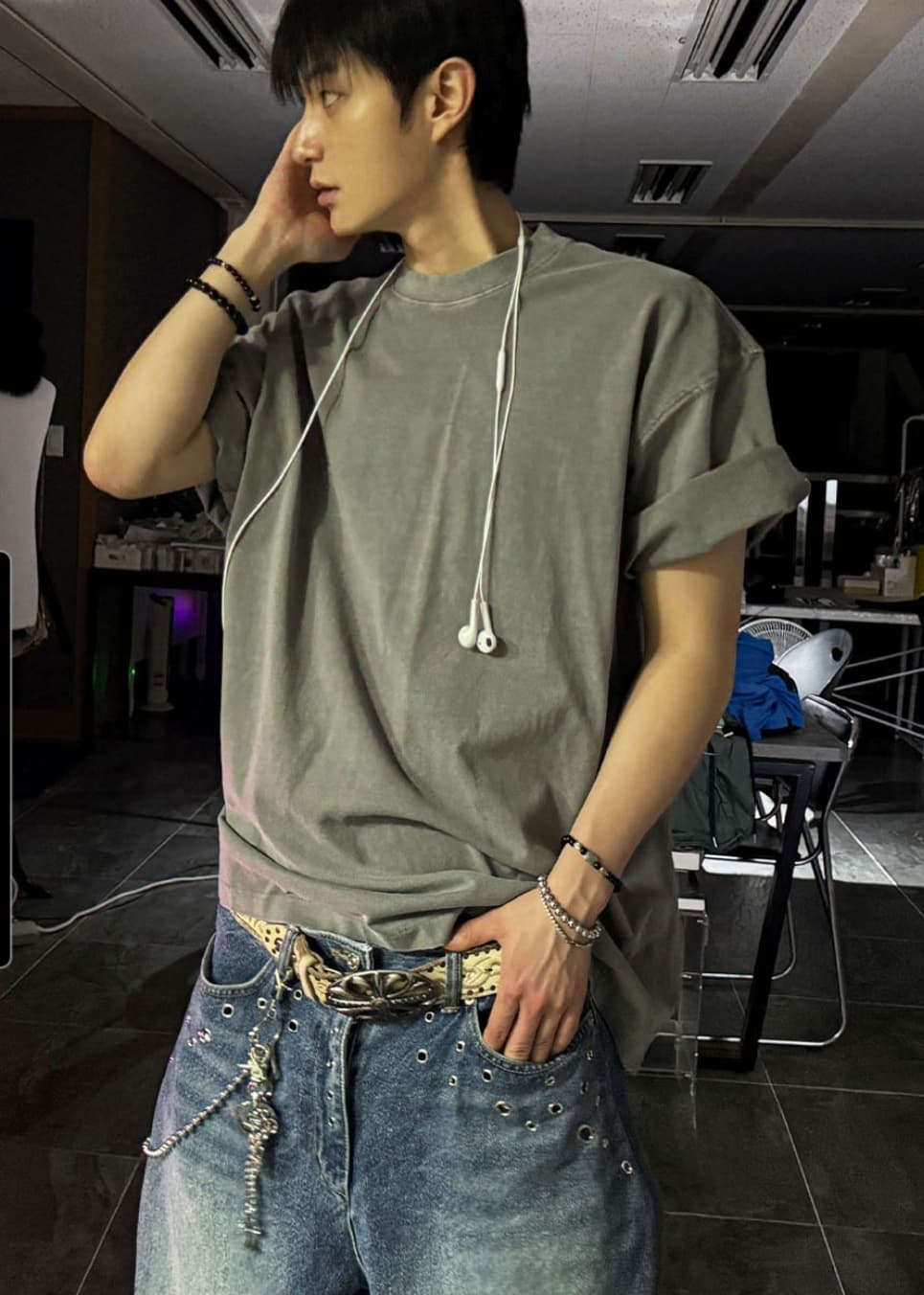 No. 854 Curved Jeans Curved Pants Wide Jeans - 이미지 10
