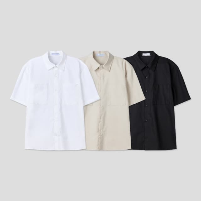 No. 844 Linen Shirt Linen Shirt Set Up - 이미지 16