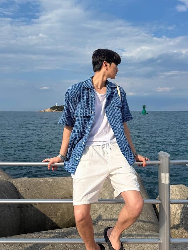 No. 668 Linen Single-Pleat Shorts - 이미지 9