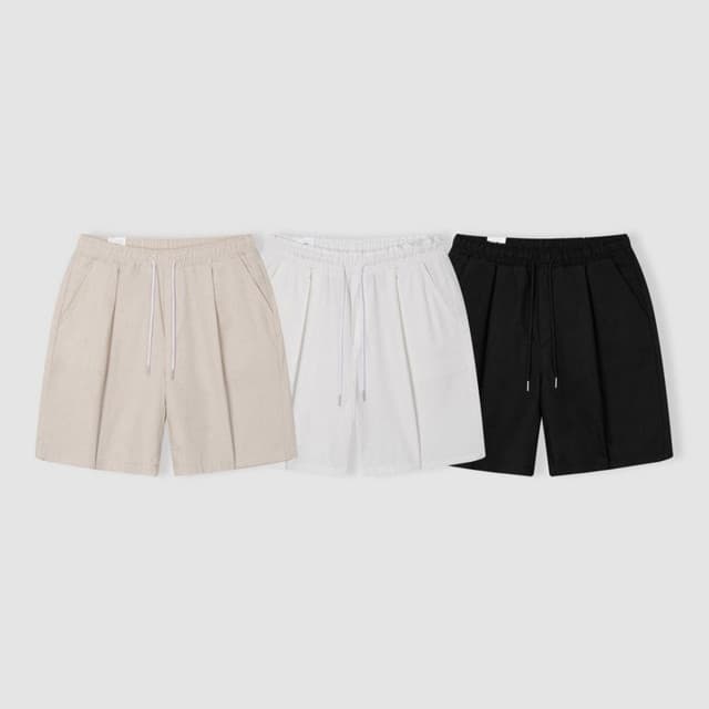 No. 668 Linen Single-Pleat Shorts - 이미지 16