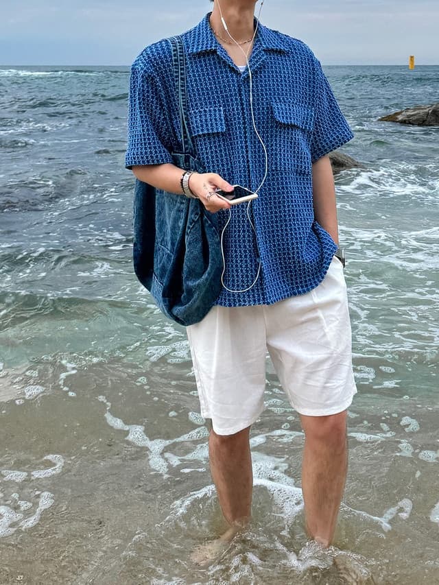 No. 668 Linen Single-Pleat Shorts - 이미지 8