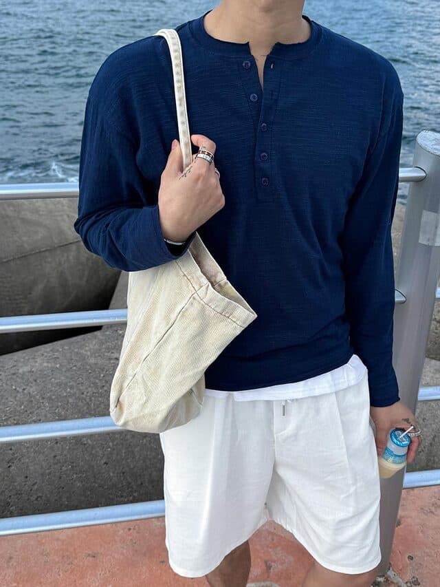 No. 668 Linen Single-Pleat Shorts - 이미지 3