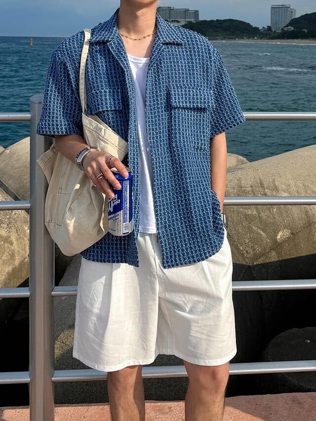 No. 668 Linen Single-Pleat Shorts - 이미지 12