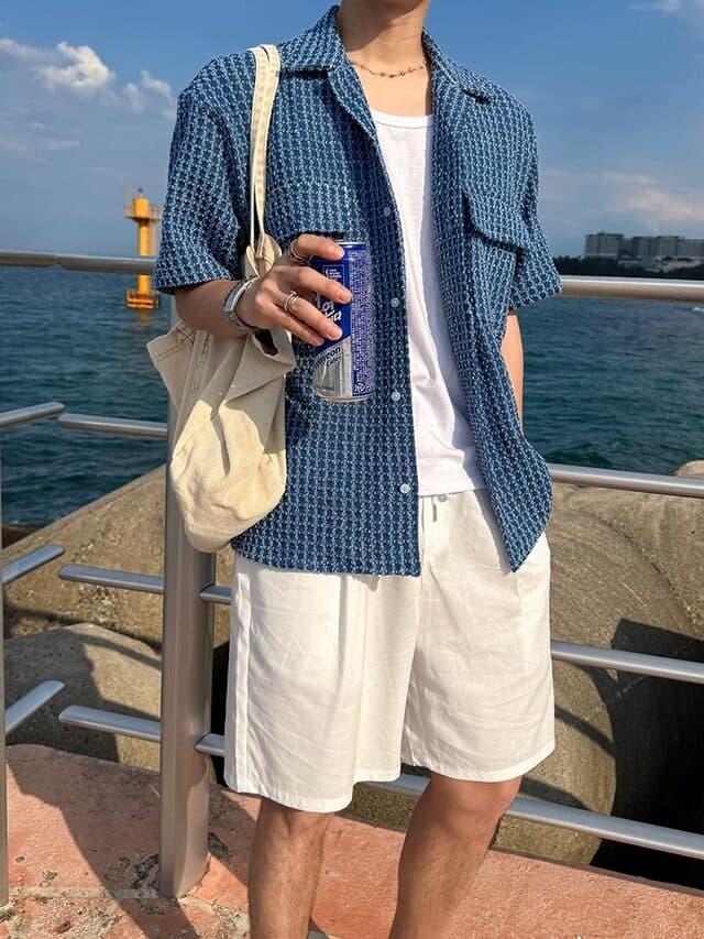 No. 668 Linen Single-Pleat Shorts - 이미지 10