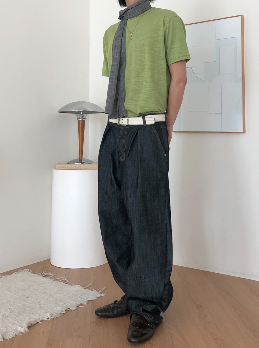 No. 840 Curved Jeans Curved Pants Wide Jeans - 이미지 16