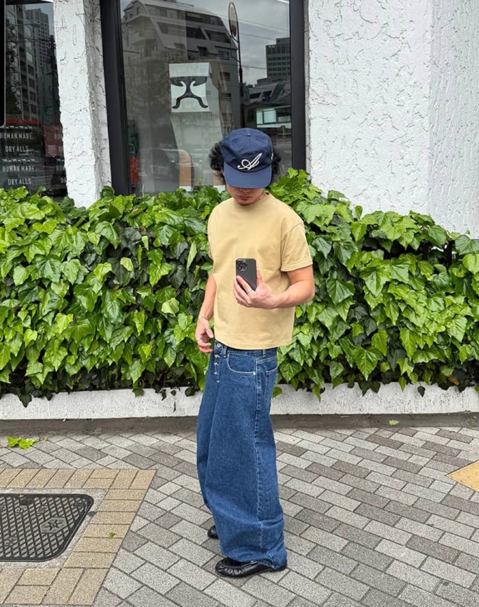 No. 850 Curved Jeans Curved Pants Wide Jeans - 이미지 16