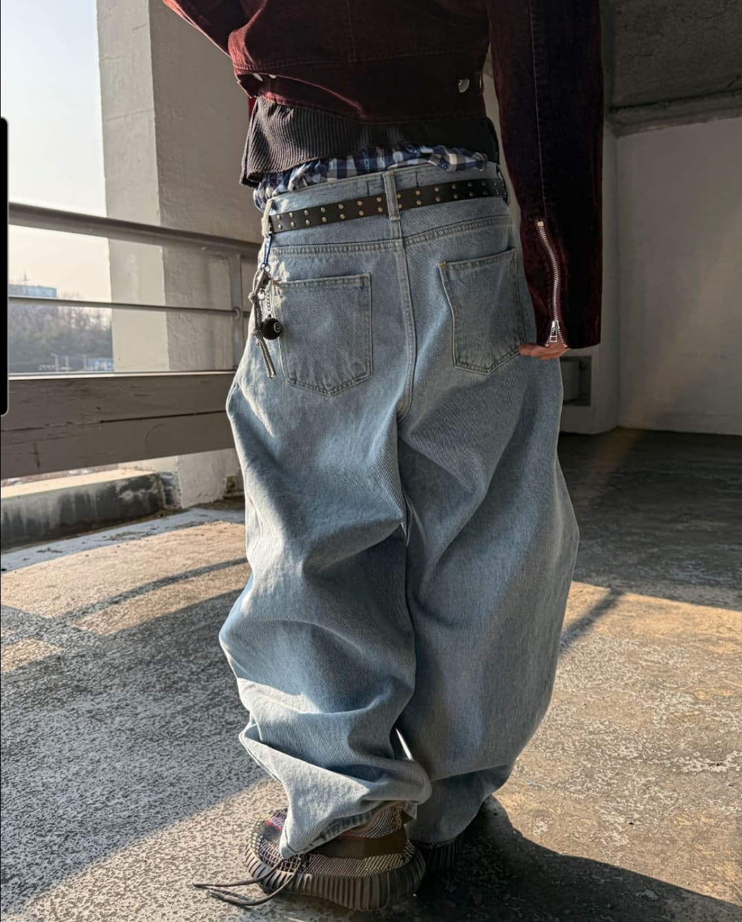 No. 851 Curved Jeans Curved Pants Wide Jeans - 이미지 7