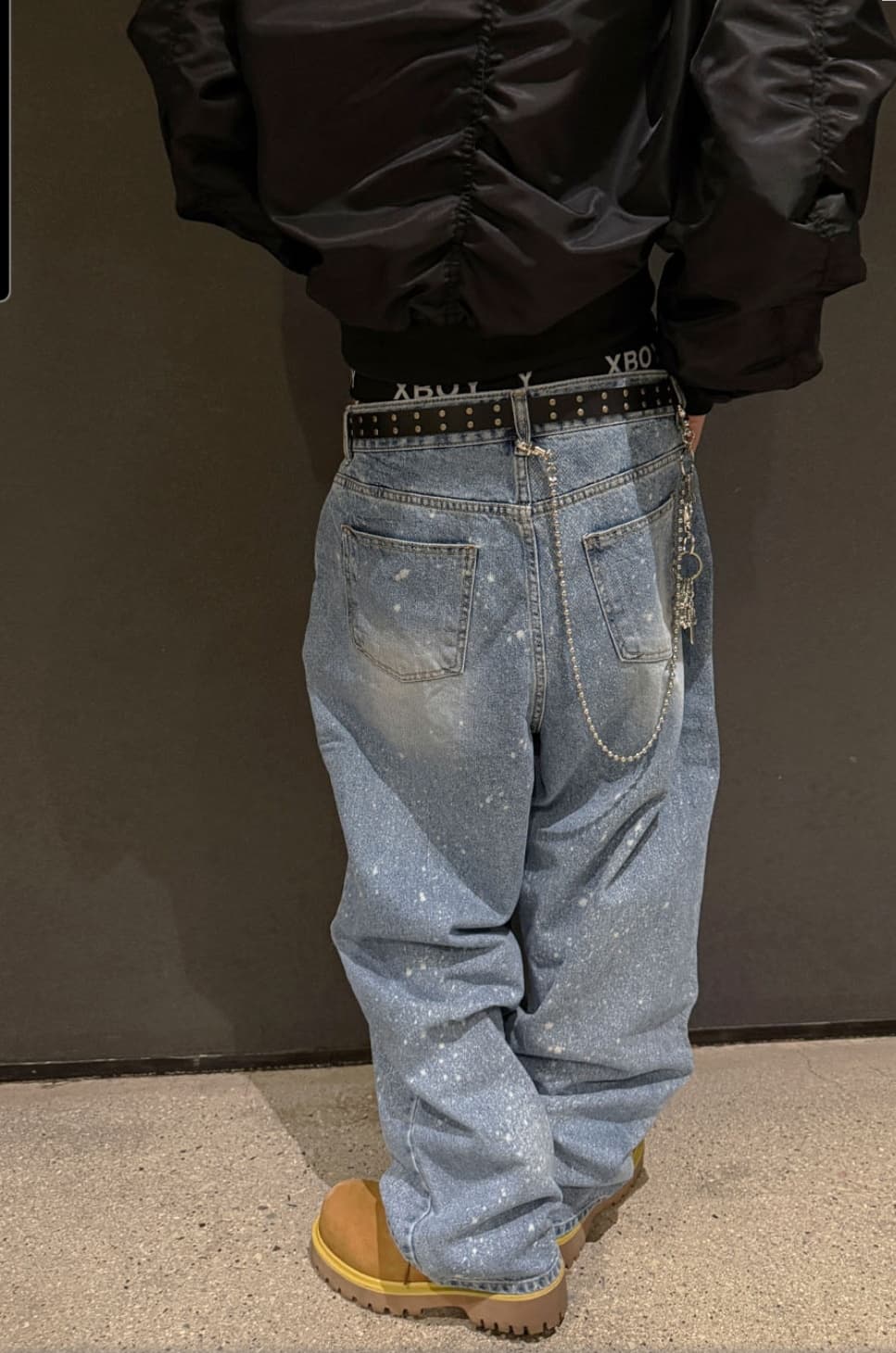 No. 610 wide-leg jeans - 이미지 6