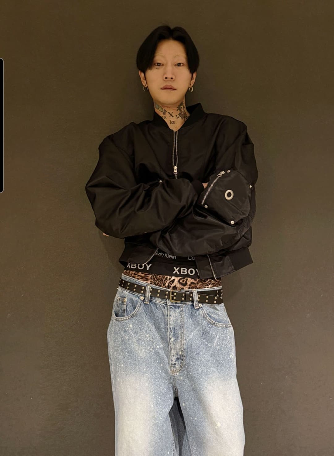 No. 610 wide-leg jeans - 이미지 14