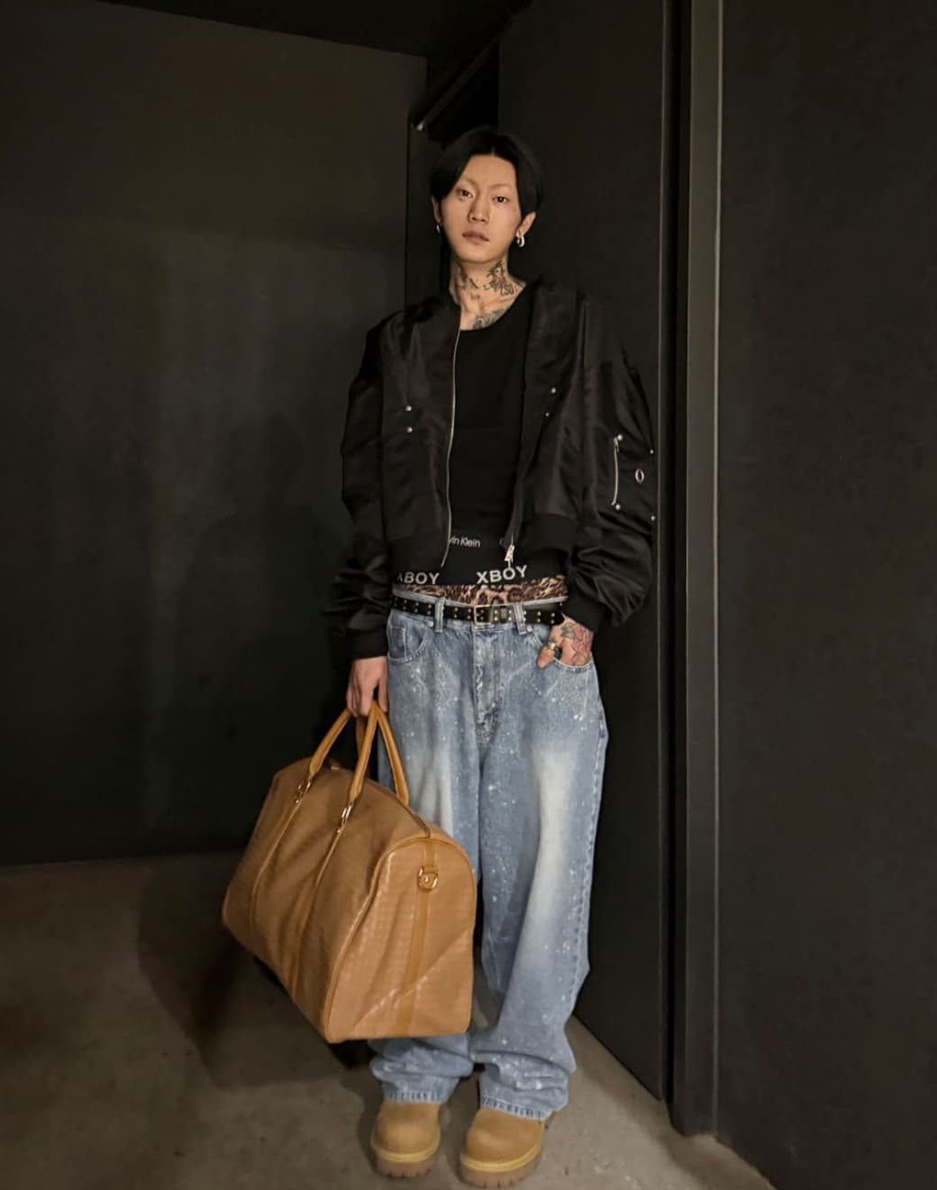 No. 610 wide-leg jeans - 이미지 10
