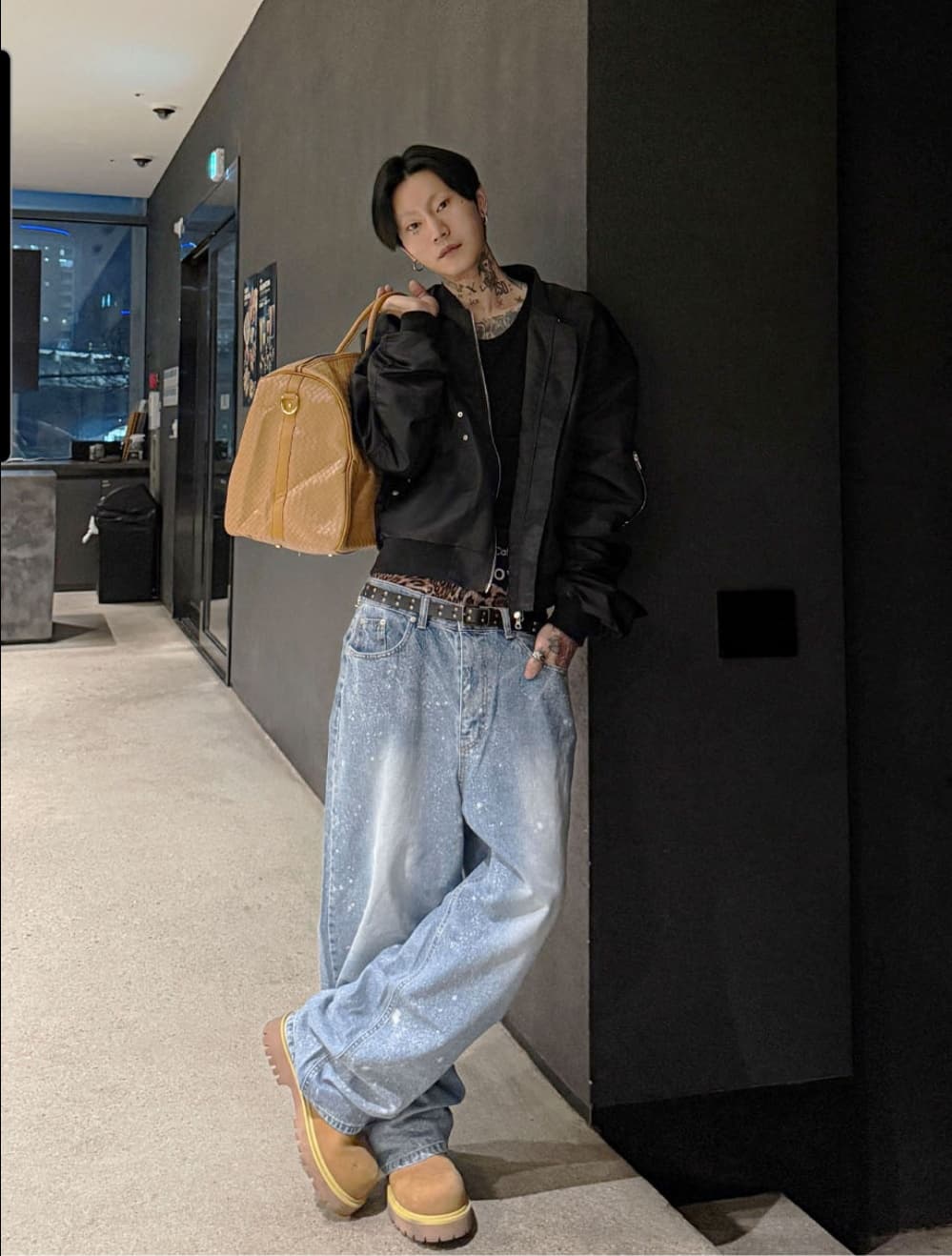 No. 610 wide-leg jeans - 이미지 1