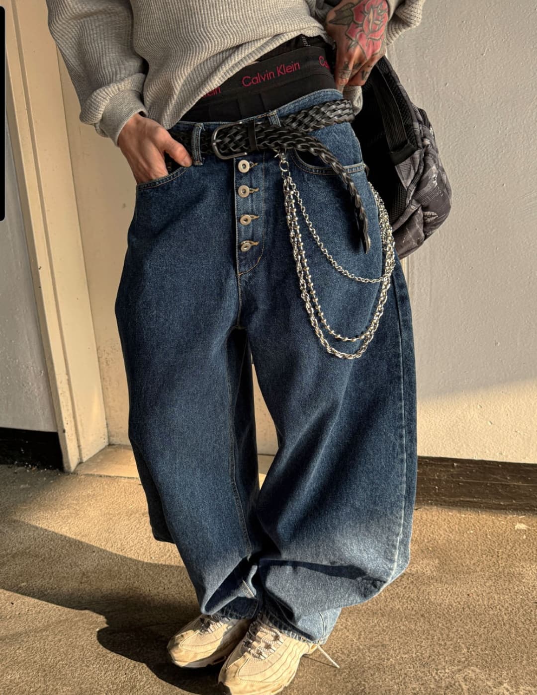 No. 851 Curved Jeans Curved Pants Wide Jeans - 이미지 7