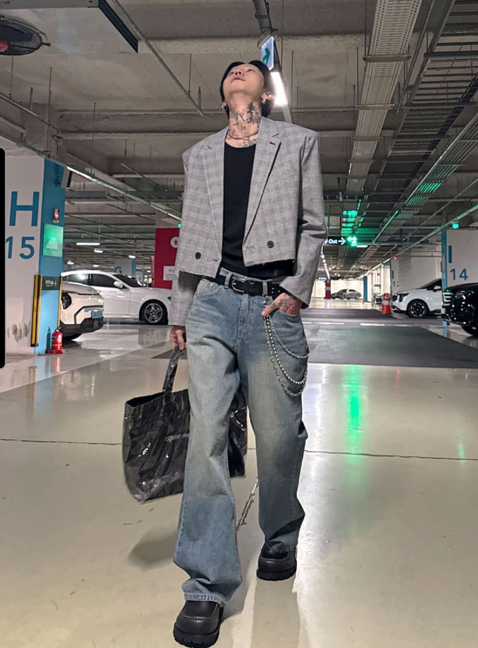 No. 827 Flared Bootcut Jeans Wide Jeans - 이미지 3