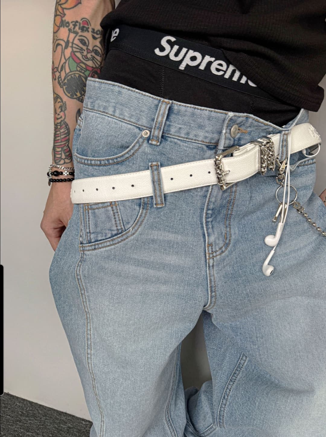 No. 809 wide-leg jeans - 이미지 9