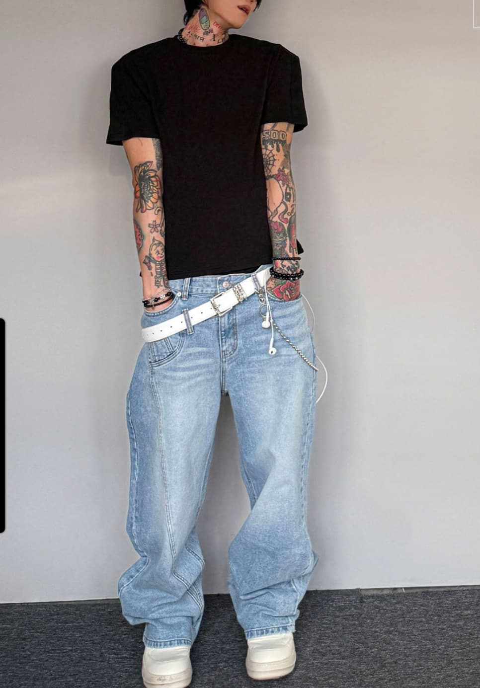 No. 809 wide-leg jeans - 이미지 15