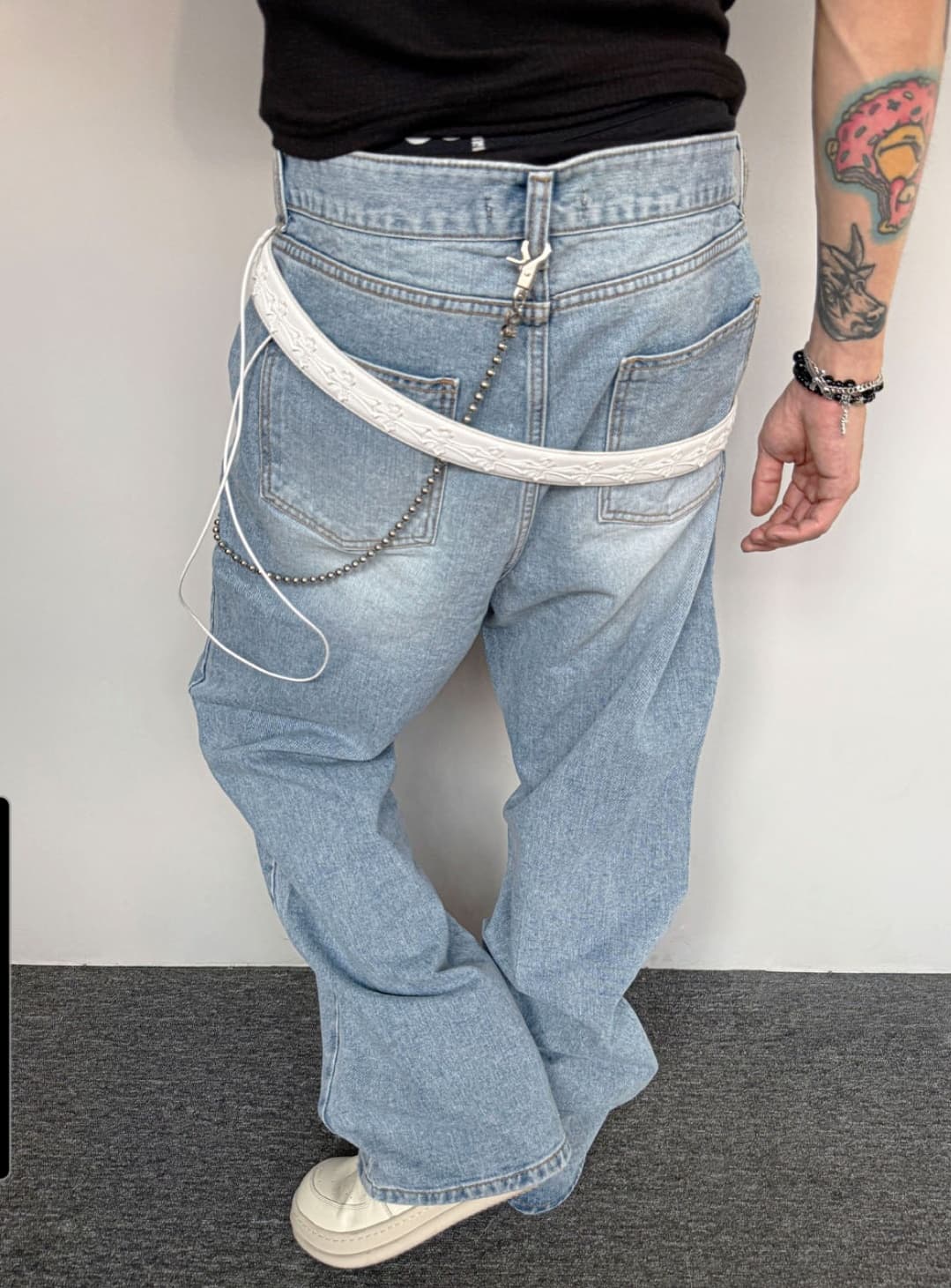 No. 809 wide-leg jeans - 이미지 13
