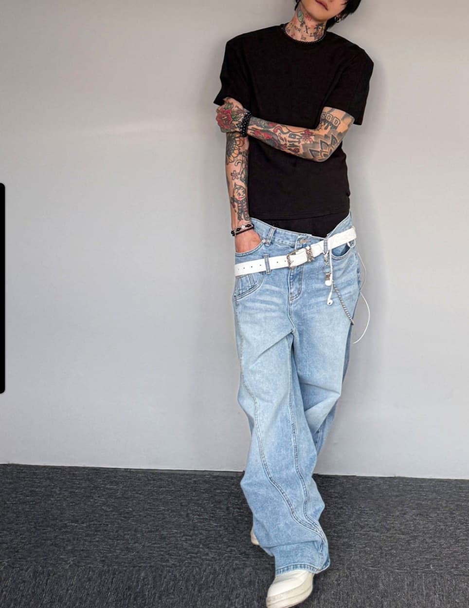 No. 809 wide-leg jeans - 이미지 12