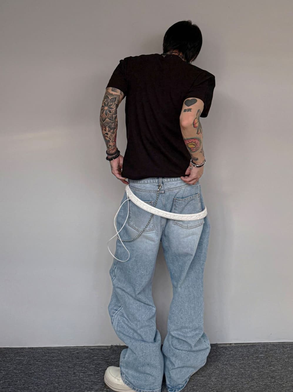 No. 809 wide-leg jeans - 이미지 3