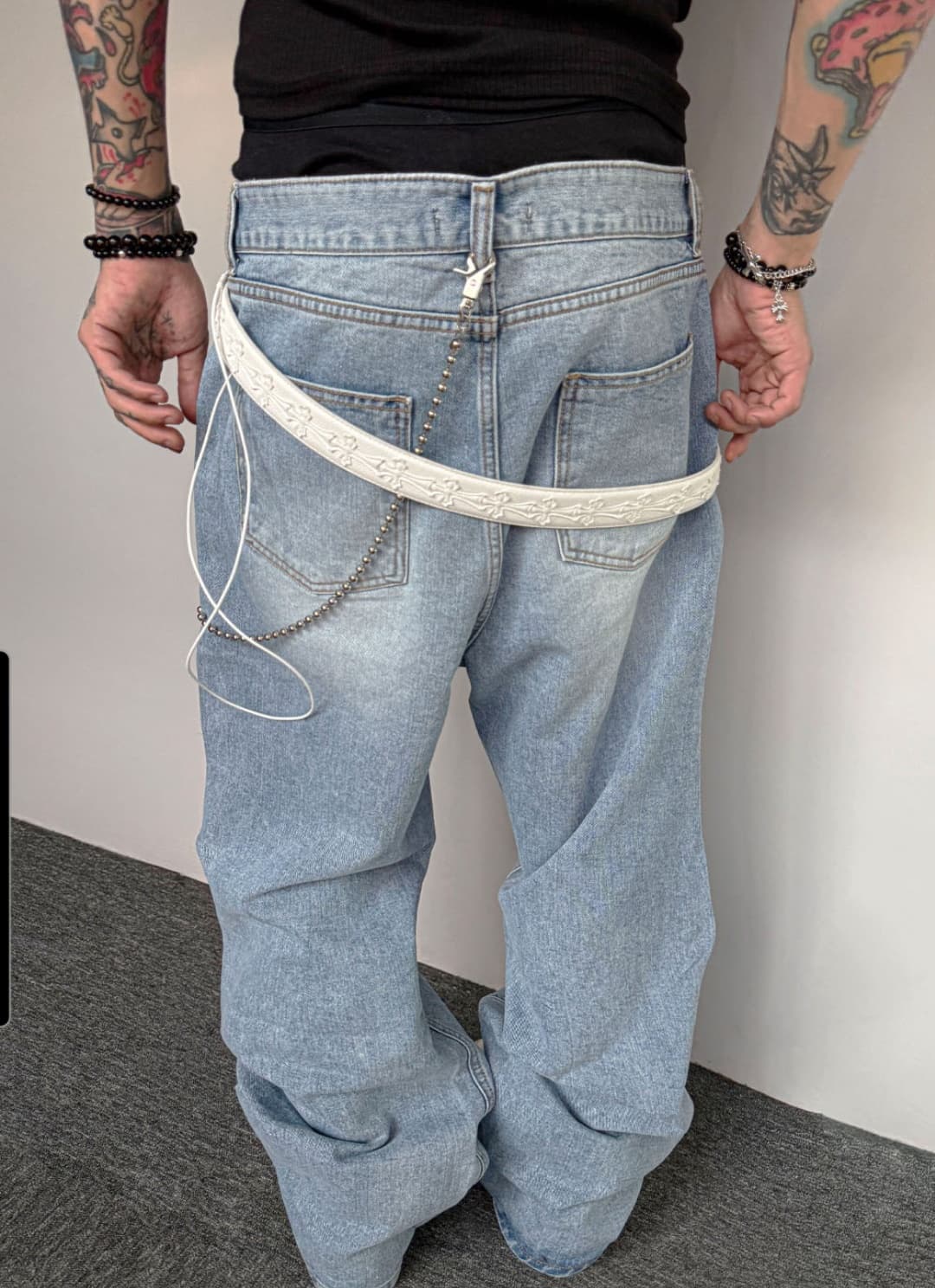 No. 809 wide-leg jeans - 이미지 11